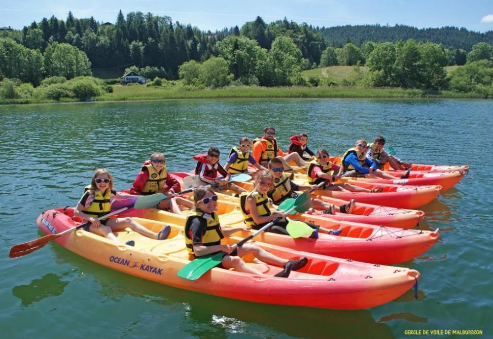 Départ de canoe-kayaks