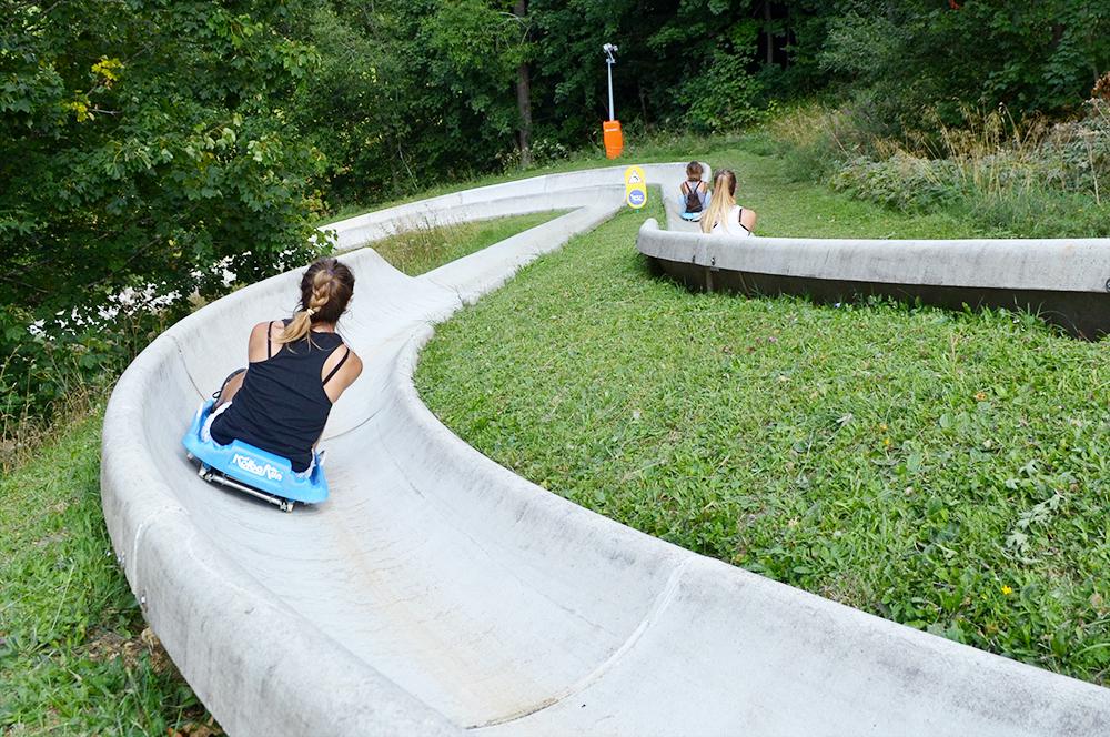 Decente en luge