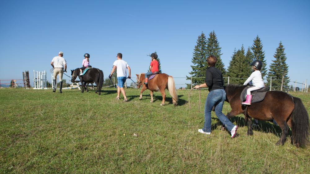 sortie équitation à Métabief